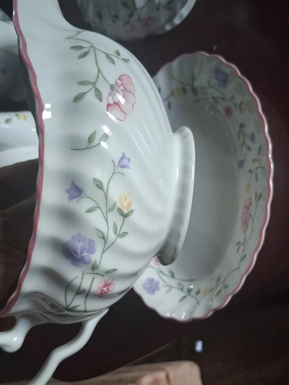 Johnson Brothers SWAN 🦢 SUMMER CHINTZ COLLECTABLES SWAN Set